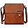 The Accessory Co. Womens Cross Body Bag Messenger Multi Compartment Large Over Shoulder Satchel Handbag Long Strap